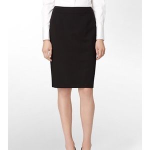 Calvin Klein Black Pencil Skirt